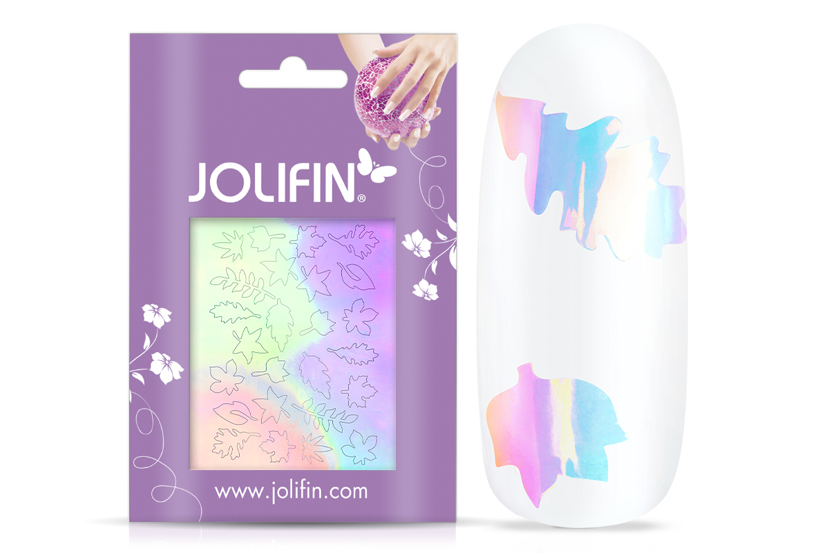 Jolifin Aurora Sticker - Leaf clear diamond Jolifin Aurora Sticker - Leaf clear diamond