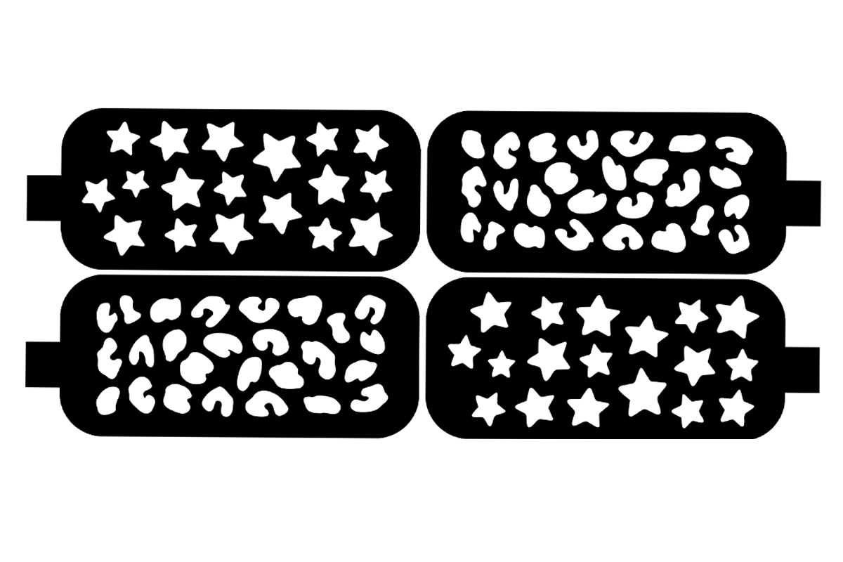 Jolifin Design Stencil No. 8