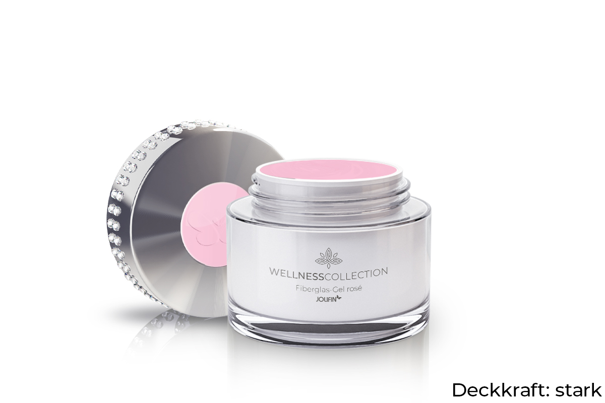 Jolifin Wellness Collection - Fiberglas-Gel rosé 15ml
