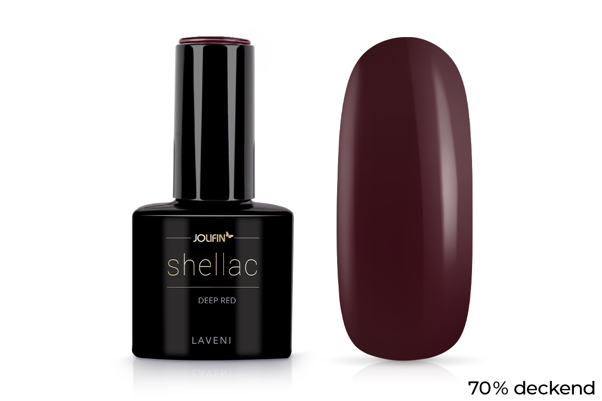 Jolifin LAVENI Shellac - deep red 10ml