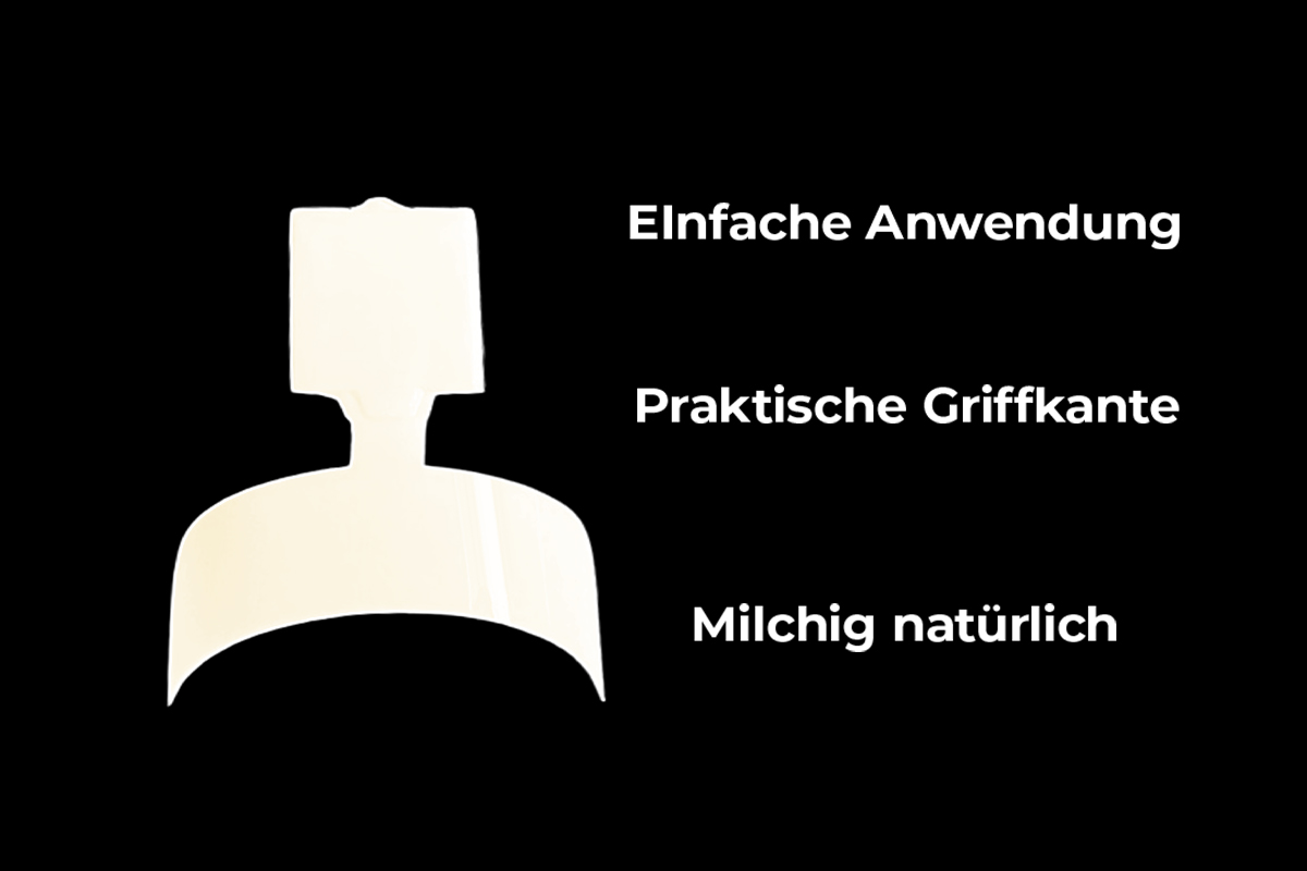 Jolifin 120 tip box mini manicure - natural