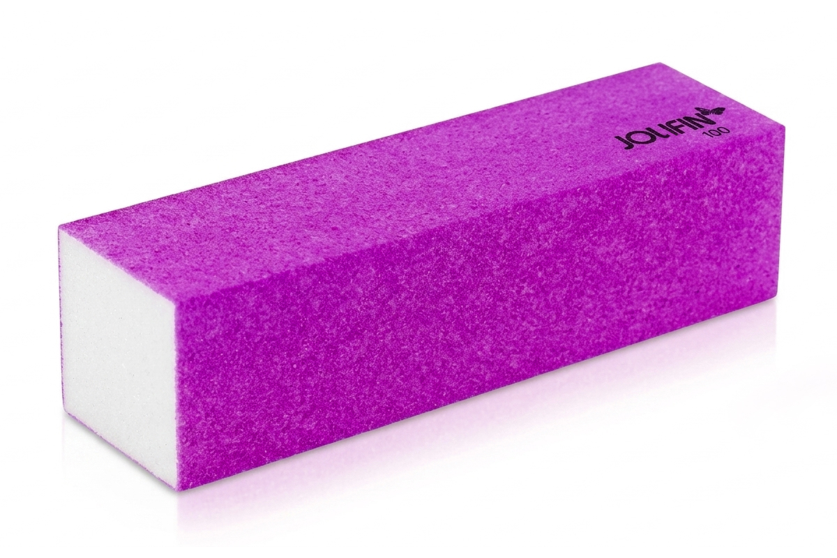 Jolifin Buffer Schleifblock neon-lila 100