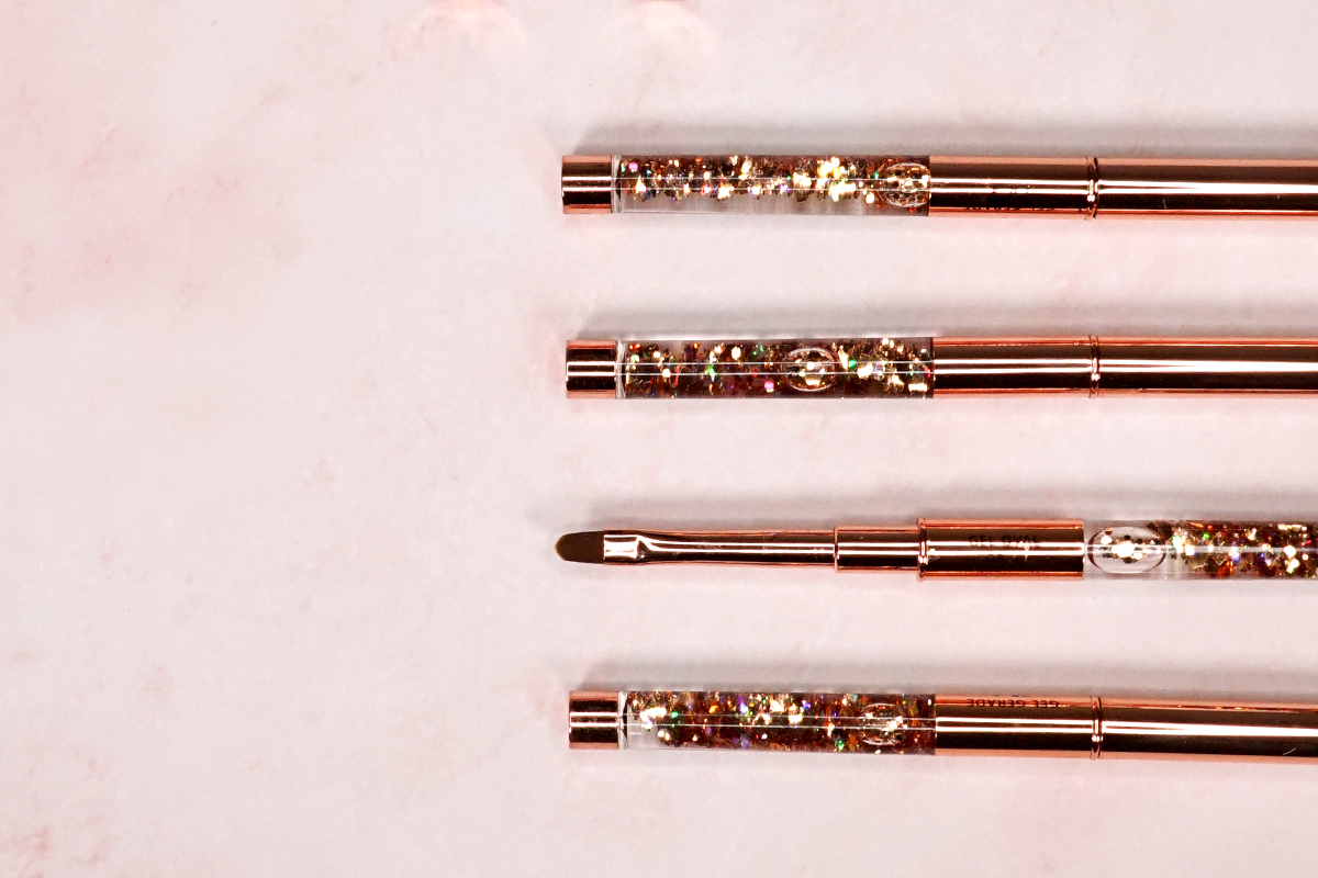 Jolifin LAVENI Brush rose gold - Fineliner short