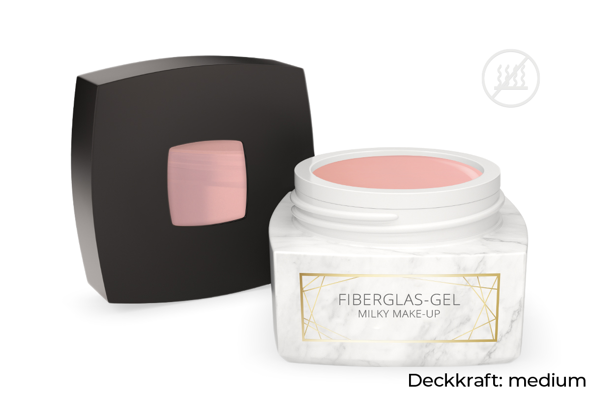Jolifin LAVENI PRO - Fibreglass gel milky make-up 5ml
