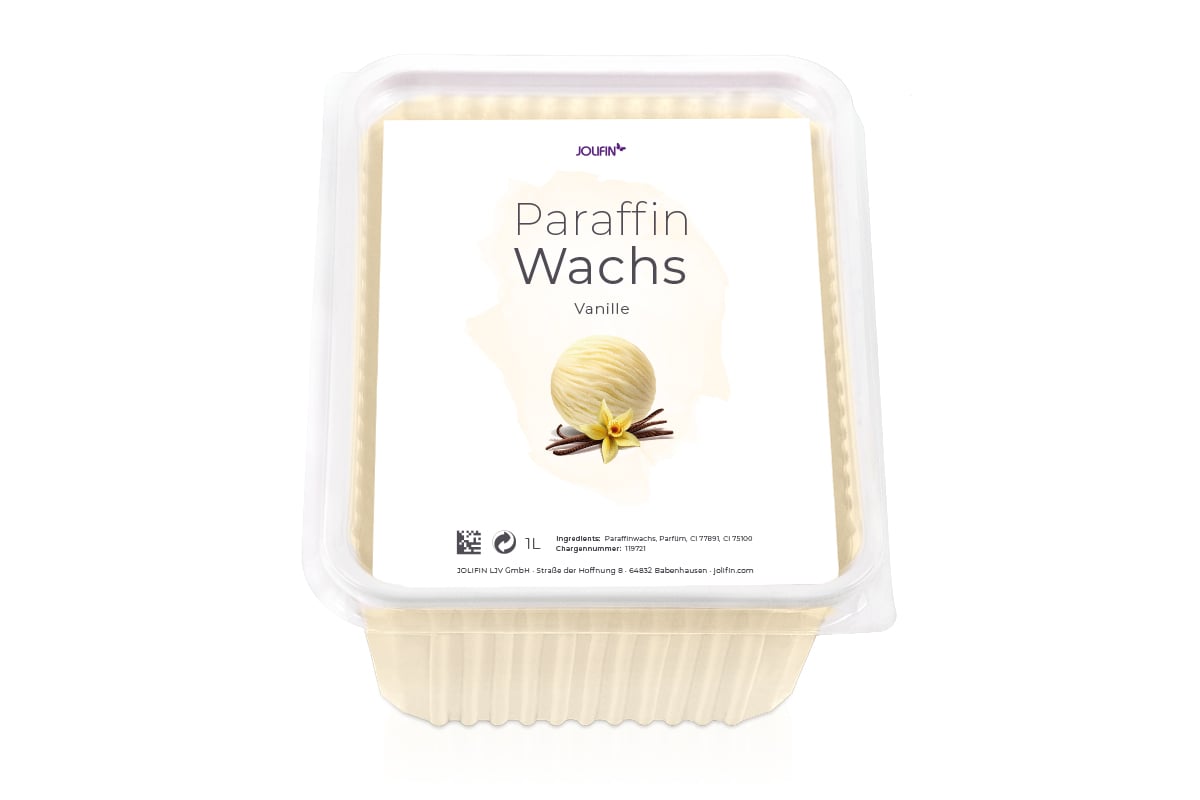 Jolifin Paraffin Wachsblock - Vanille 1L