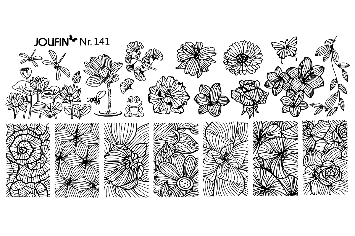 Jolifin Stamping Stencil No. 141