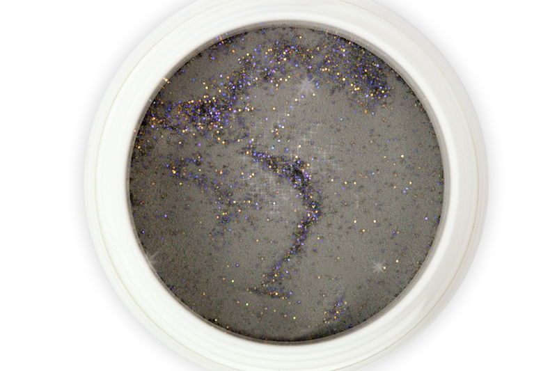 Jolifin Acrylic Colour Powder - black Glitter 5g