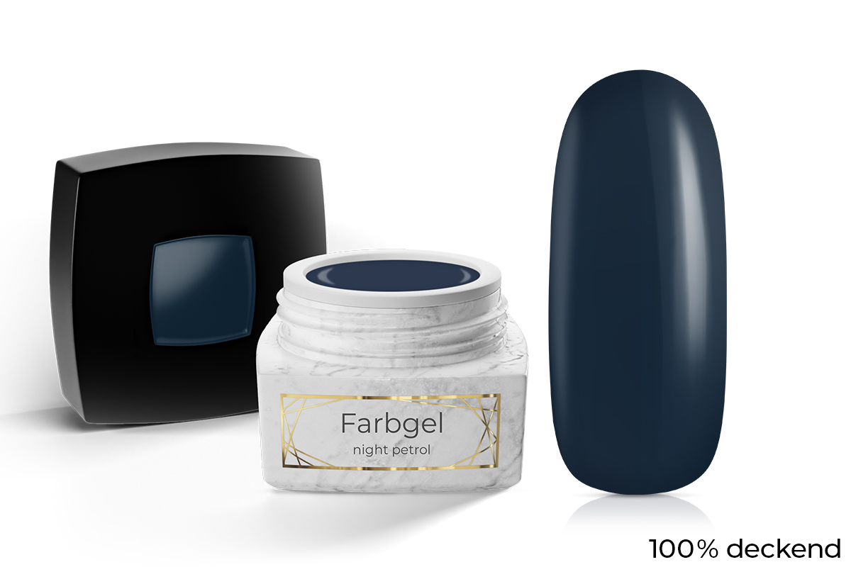 Jolifin LAVENI PRO Farbgel - night petrol 5ml