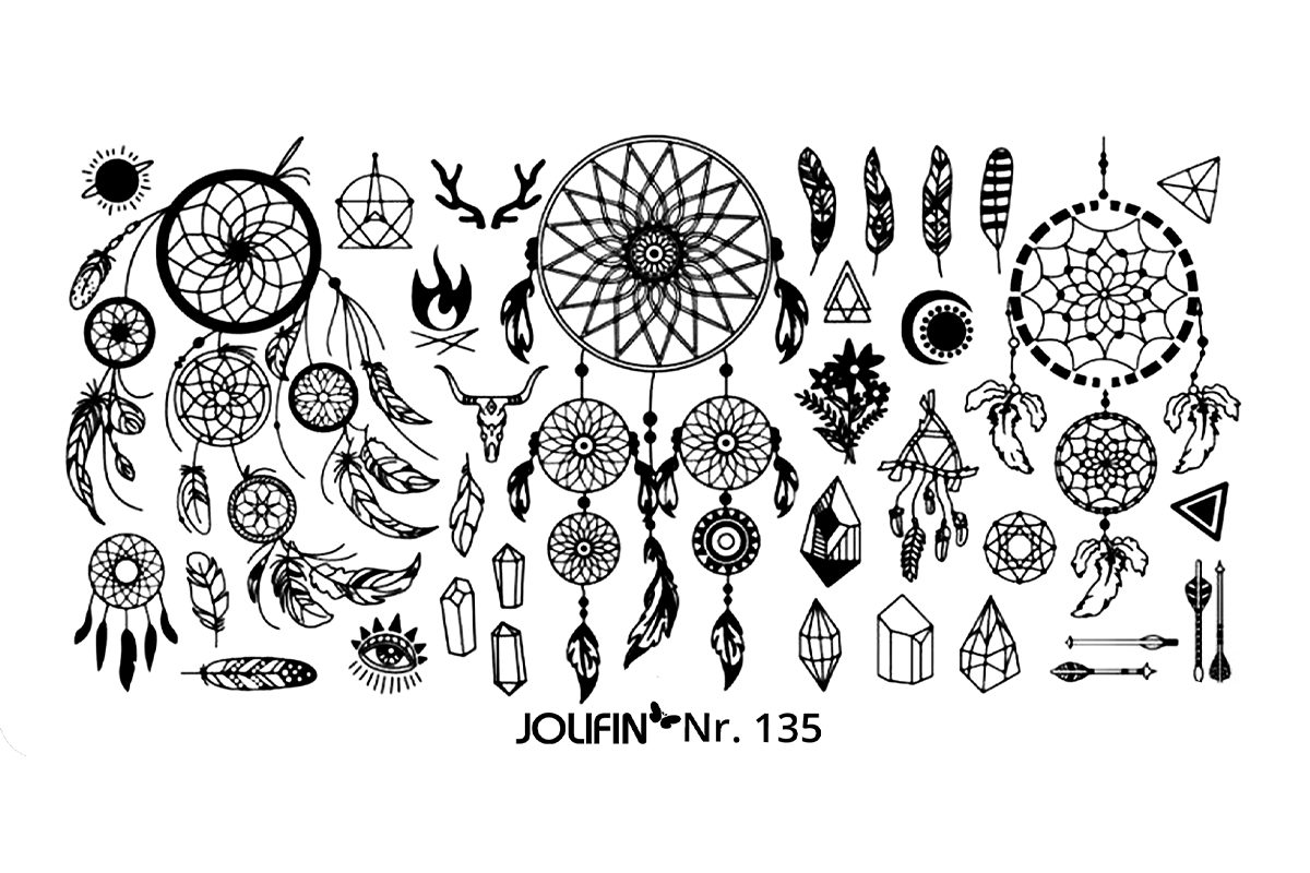 Jolifin Stamping Stencil No. 135