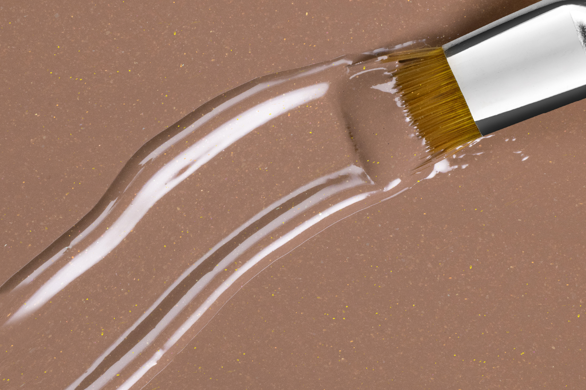 Jolifin Farbgel nude-chocolate shine 5ml