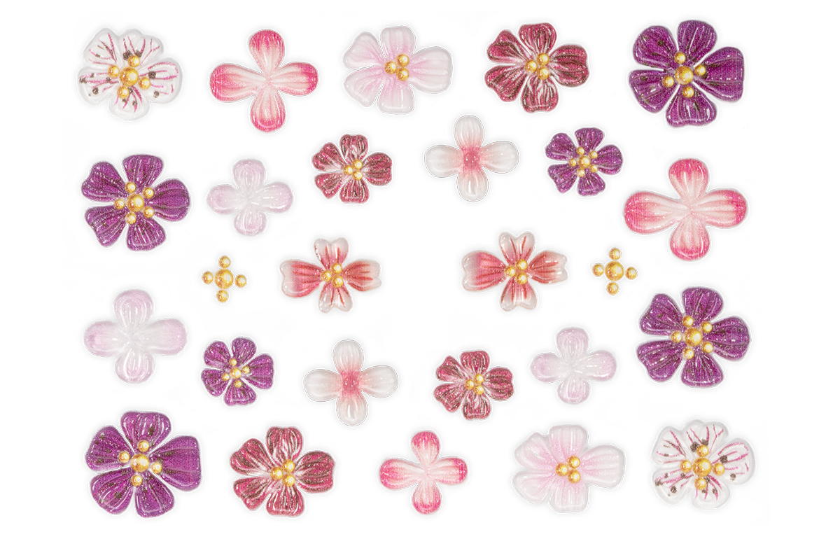 Jolifin LAVENI 3D Sticker - Nr. 125