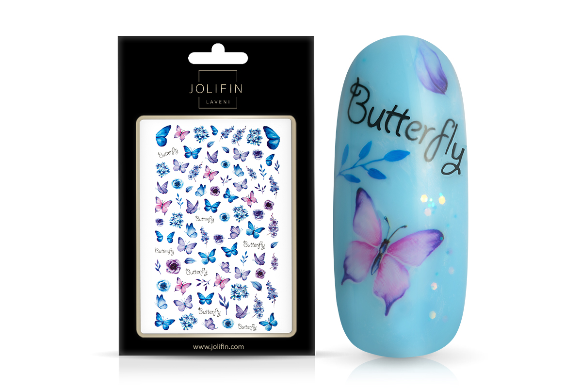 Jolifin LAVENI XL Sticker - Flowers No. 54