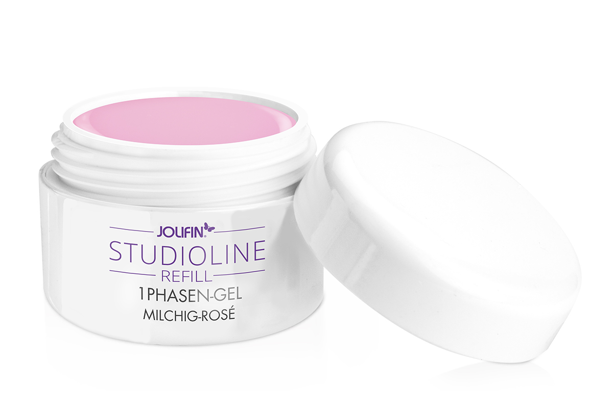 Jolifin Studioline Refill - 1-phase gel milky-pink 30ml