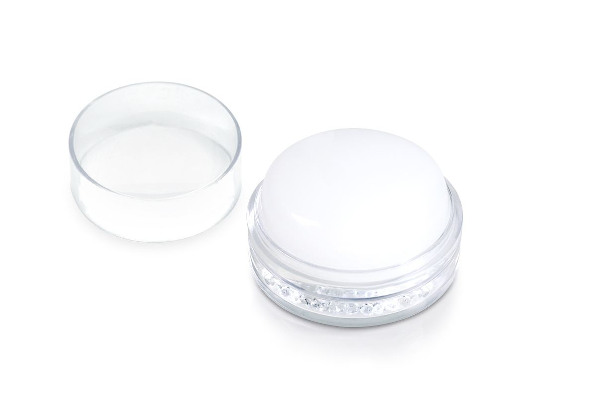 Jolifin Small Jelly Stamp - Diamonds clear