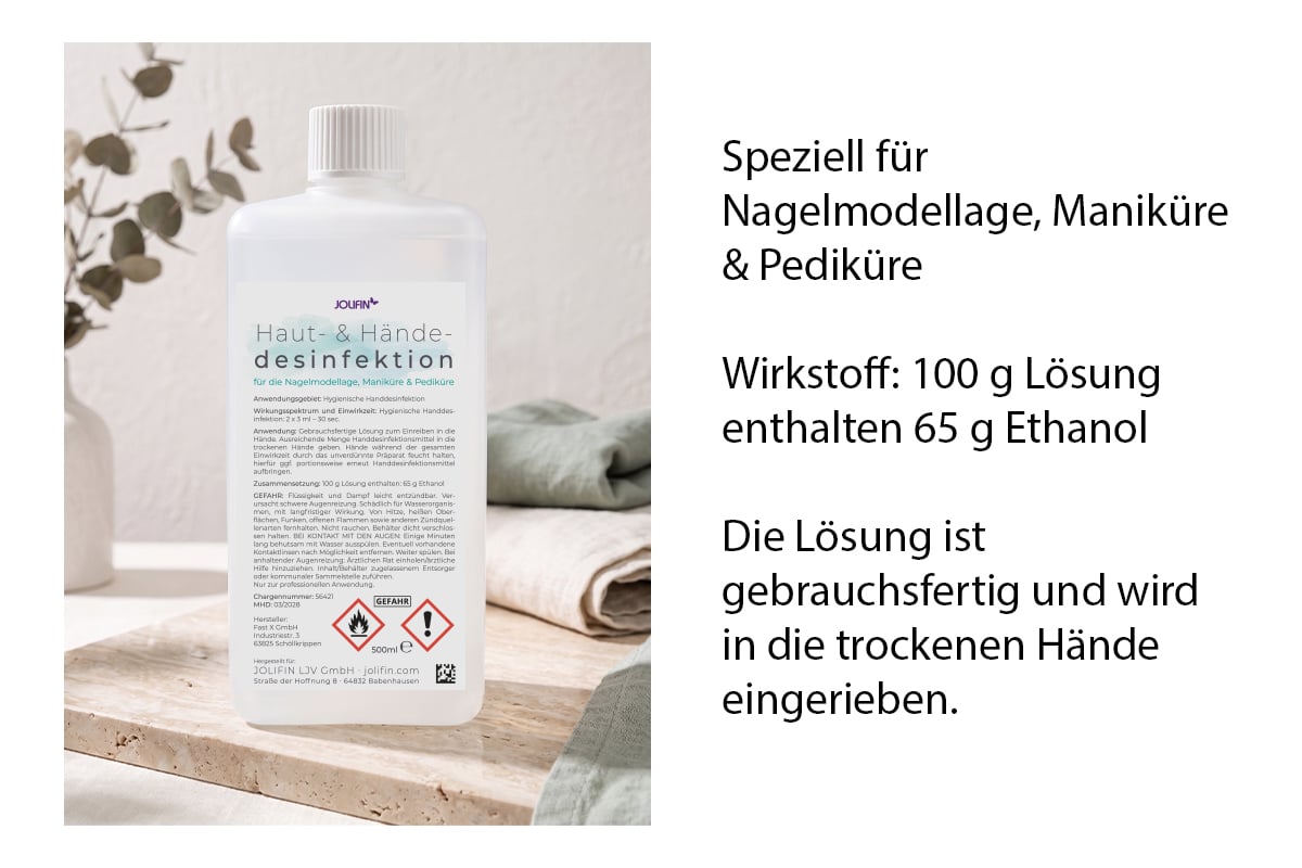 Skin and hand disinfection - dispenser bottle 500ml