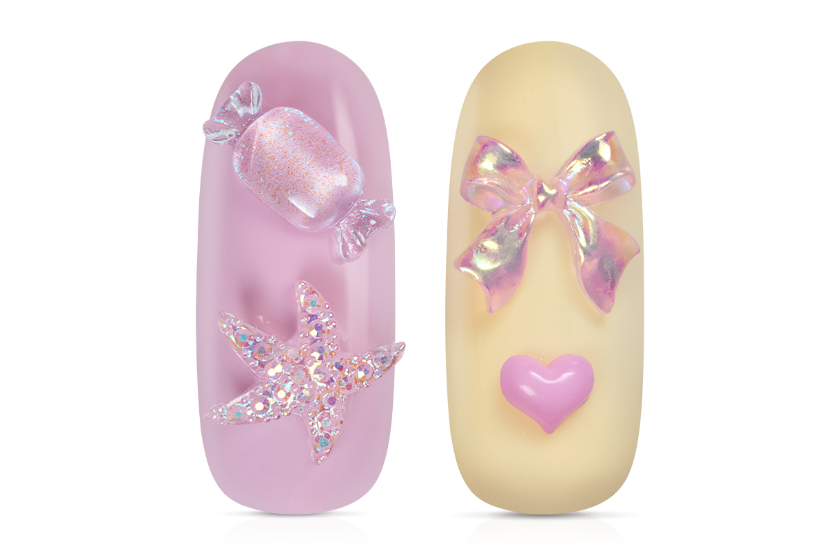 Jolifin Overlay Mix - pastell-pink  40Stk.