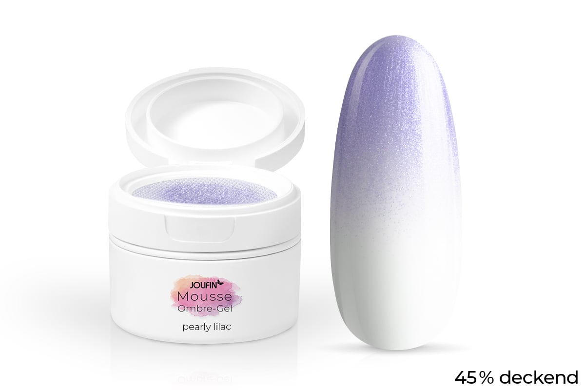 Jolifin Mousse Ombre-Gel - pearly lilac 5ml