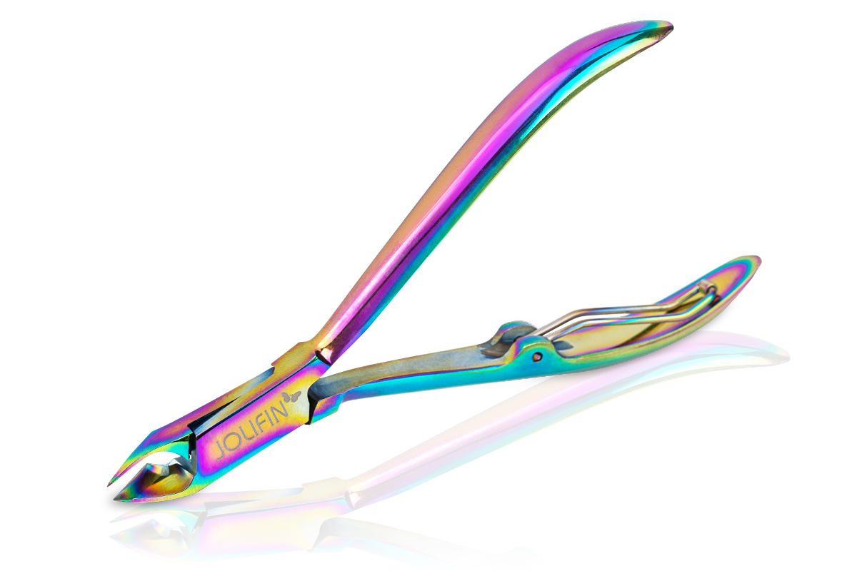 Jolifin Rainbow cuticle nippers