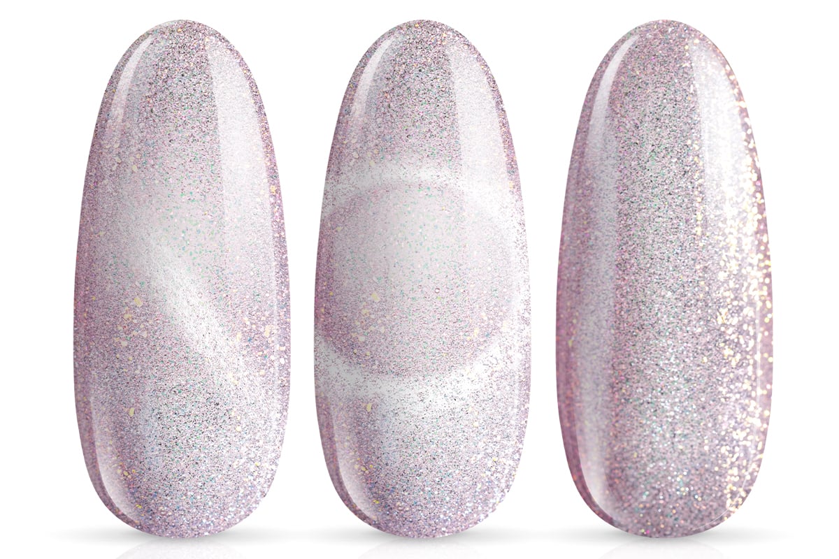 Jolifin LAVENI Shellac - Cat-Eye pink super gloss 10ml