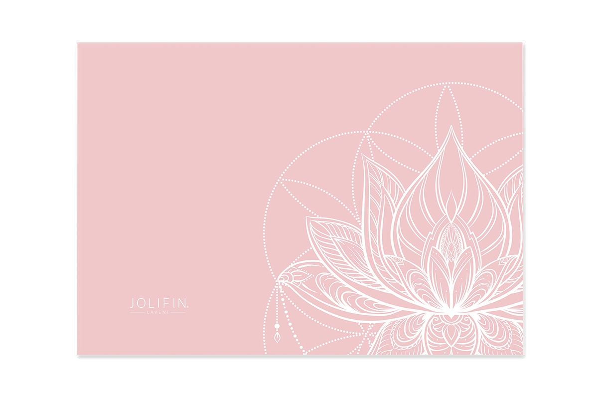 Jolifin LAVENI Silikonmatte - rosé