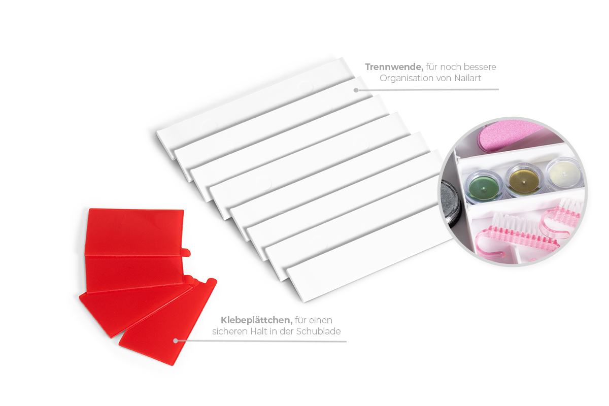 Jolifin drawer insert for nail art Jolifin drawer insert for nail art