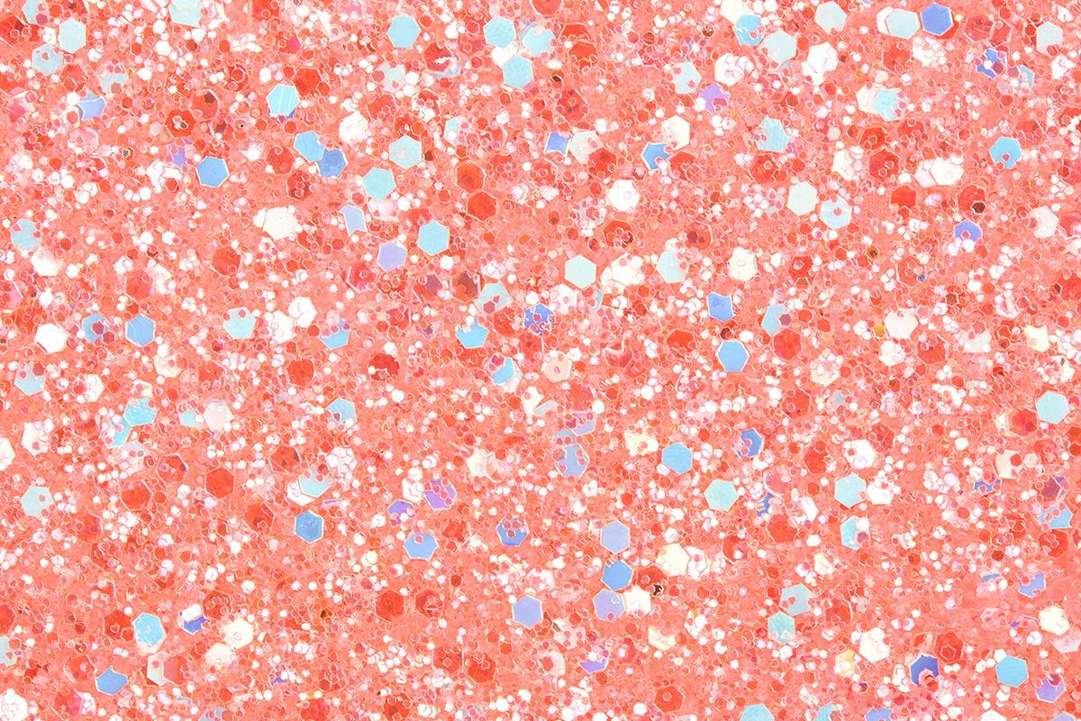 Jolifin Illusion Glitter X - pastel-coral