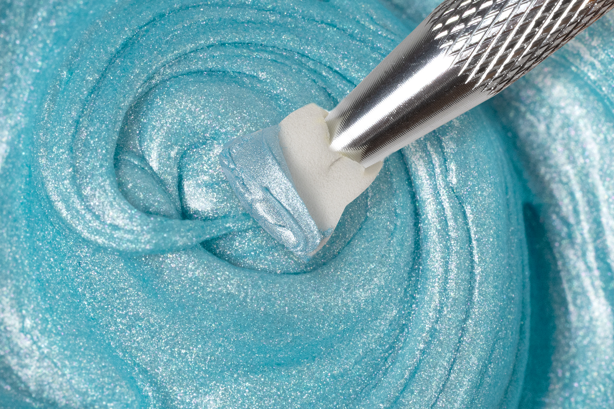 Jolifin Mousse Ombre-Gel - pearly blue 5ml