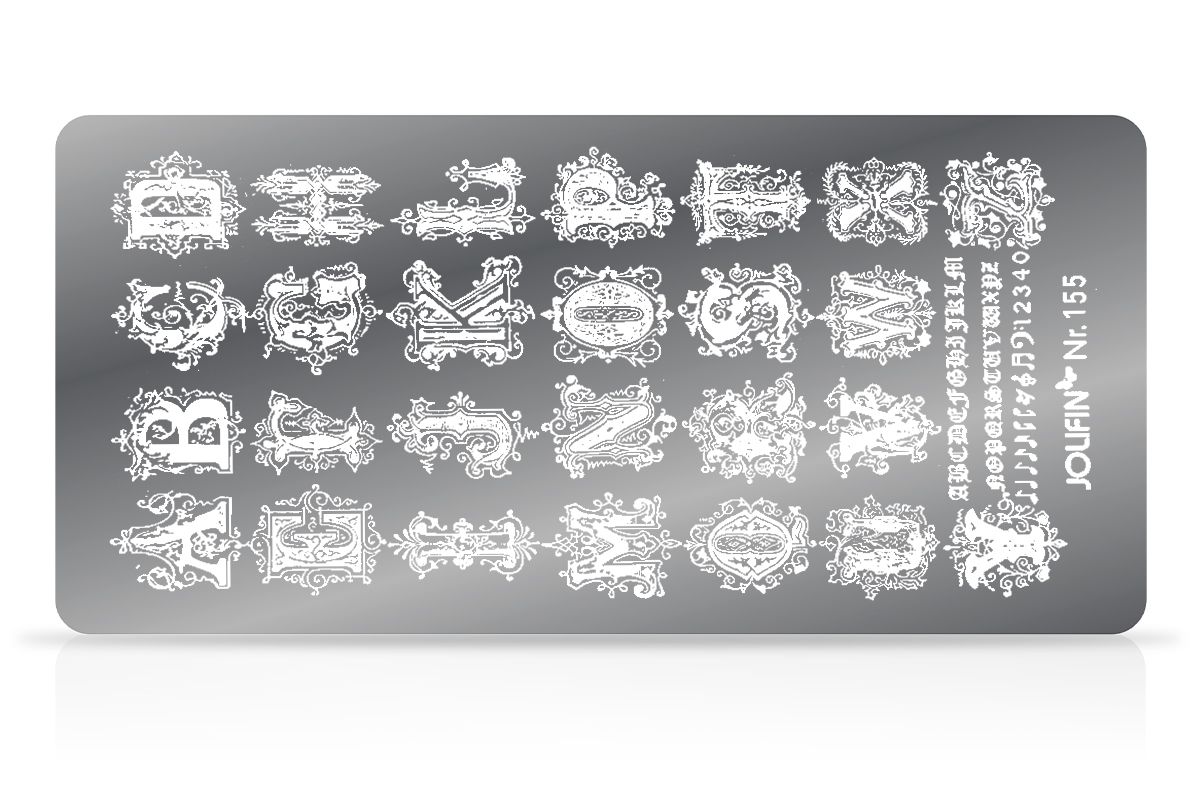 Jolifin Stamping-Schablone Nr. 155