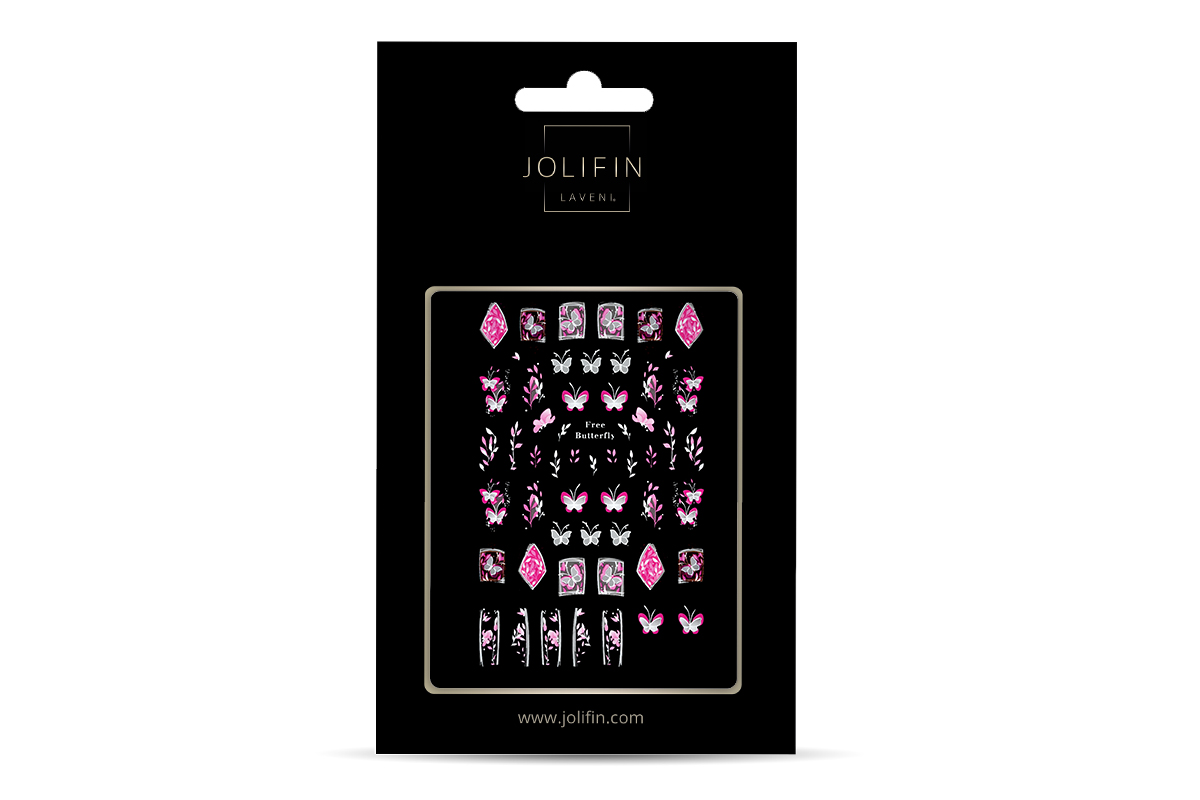 Jolifin LAVENI XL Sticker - Flowers No. 49