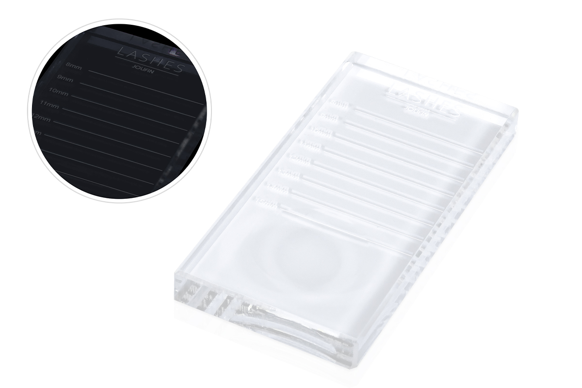 Jolifin Lashes - Crystal stone straight