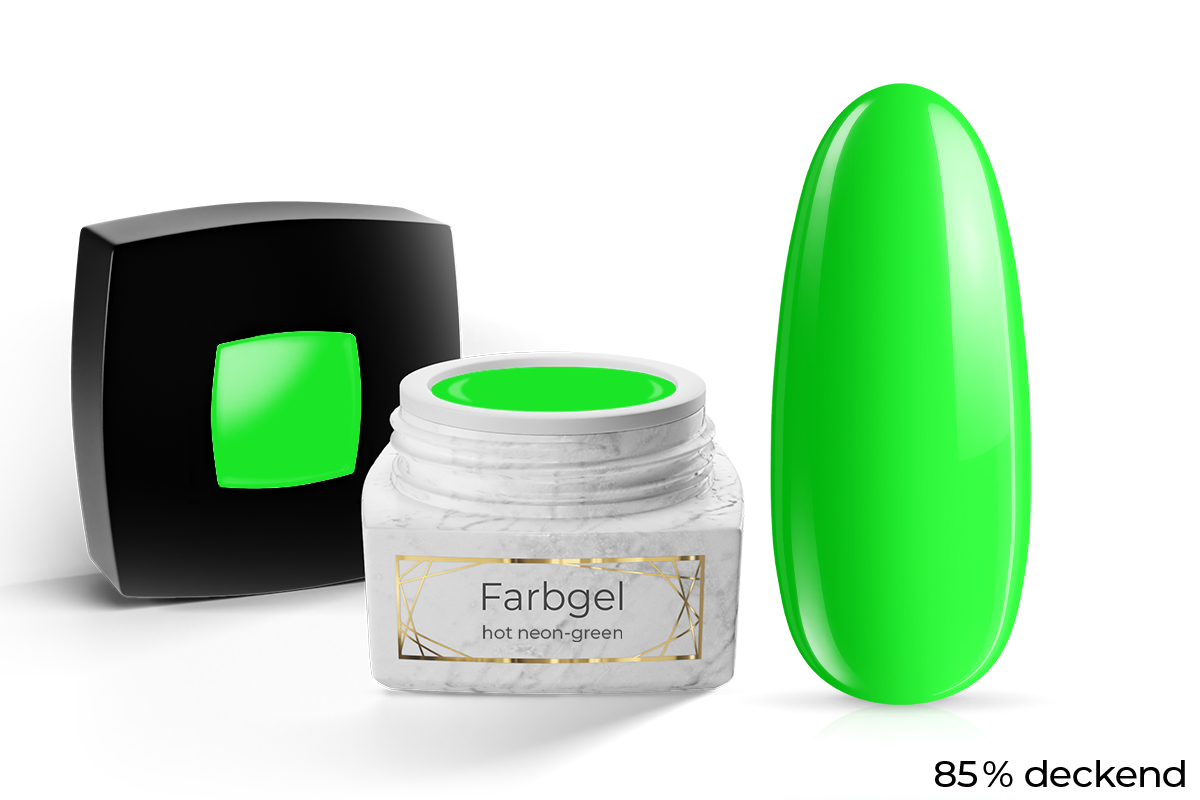 Jolifin LAVENI PRO Farbgel - hot neon-green 5ml