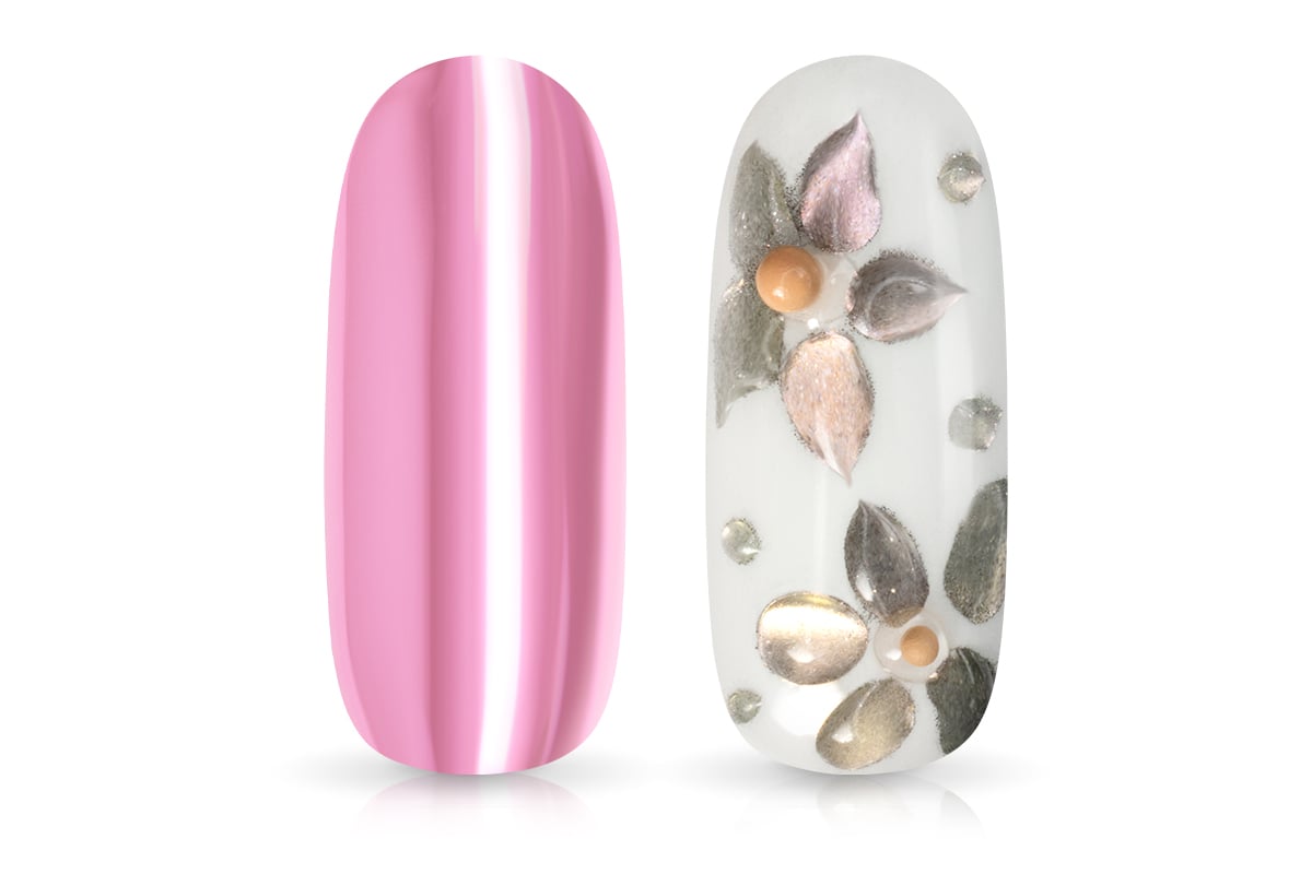 Jolifin LAVENI Shellac - 2in1 Coat für Chrome Pigmente 10ml