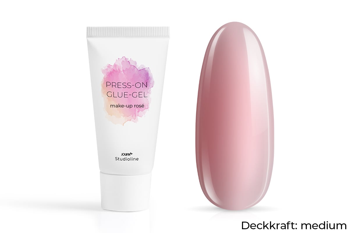 Jolifin Studioline - Press-On Glue Gel make-up rosé 50ml