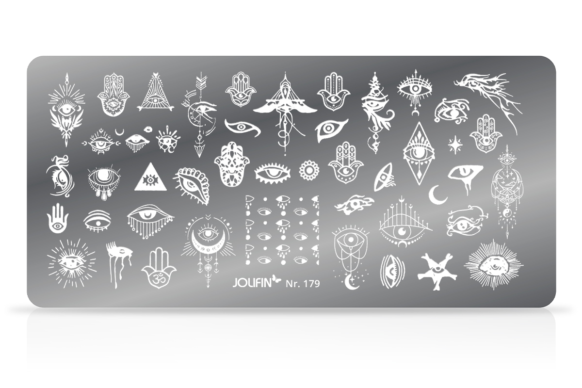 Jolifin Stamping-Schablone - Nr. 179