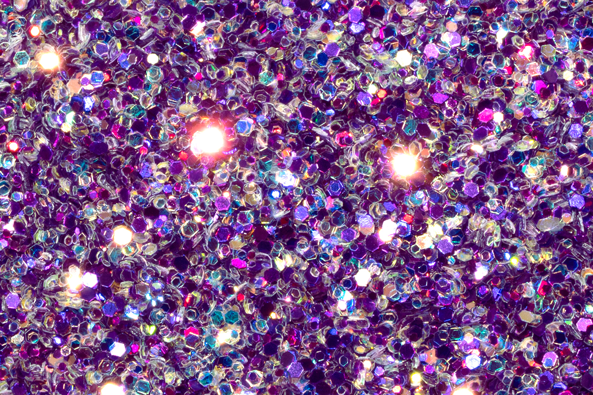Jolifin Glitterpowder - hologram purpure