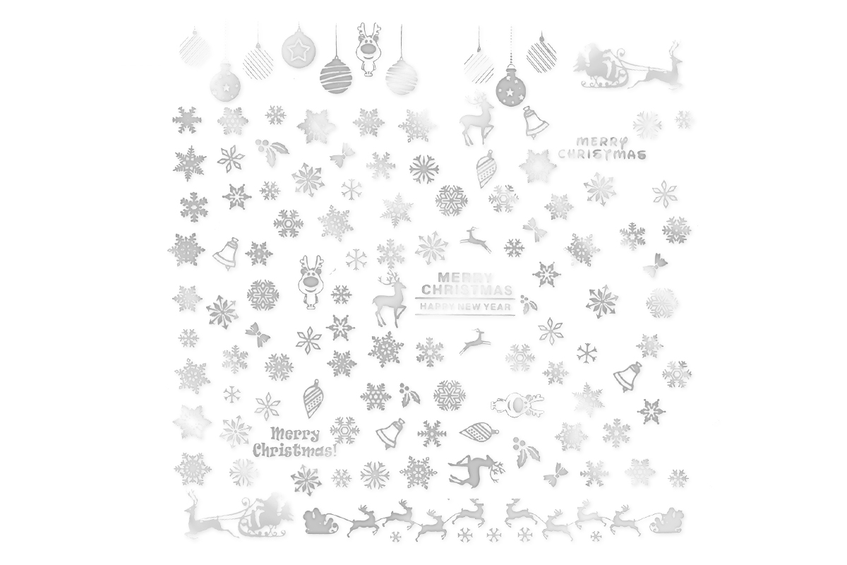 Jolifin XL Sticker Snowflake No. 4