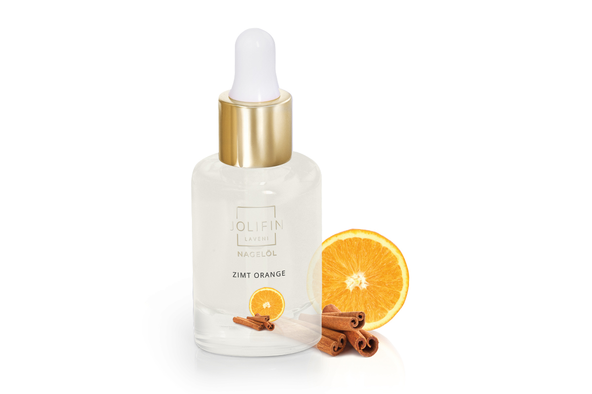 Jolifin LAVENI Nagelöl - Zimt & Orange 10ml