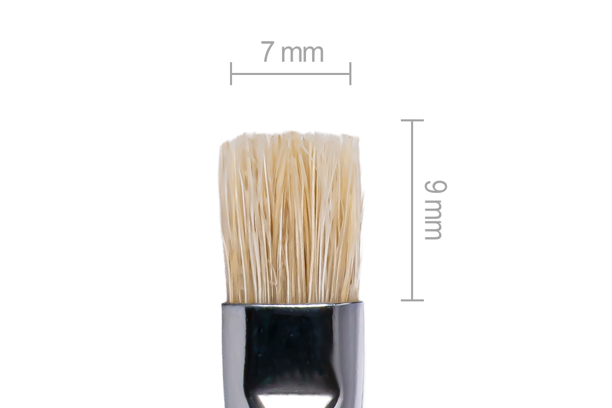 Jolifin Aurora brush white - extra coarse for wave-lines