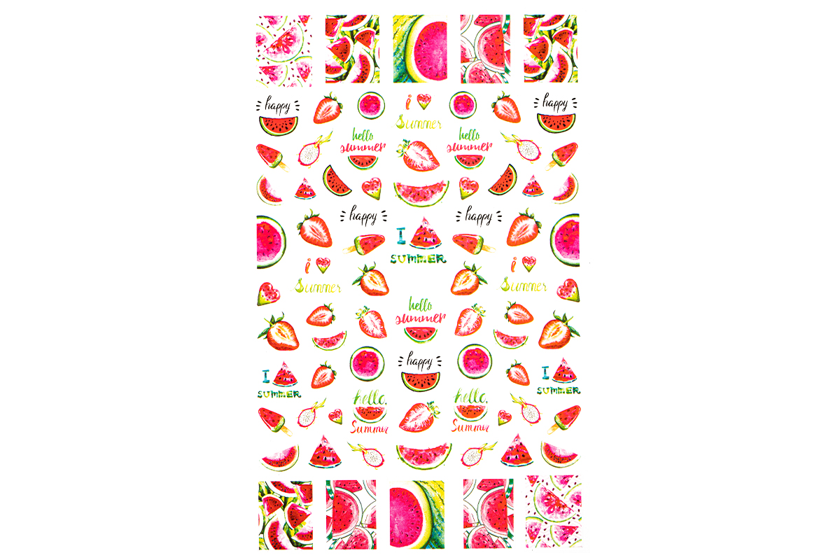 Jolifin LAVENI XL Sticker - Fruits No. 1