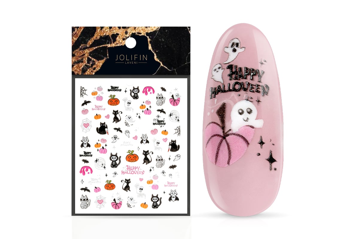 Jolifin LAVENI XL Sticker - Happy Halloween