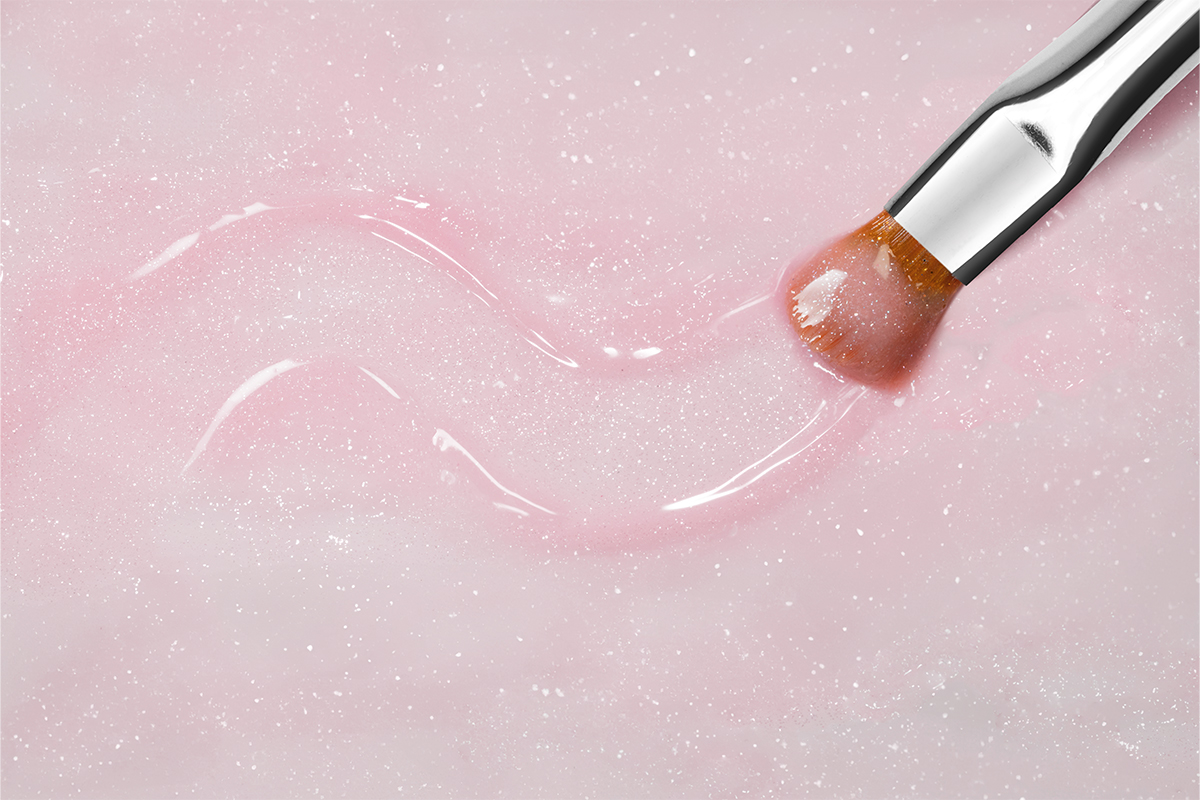 Jolifin LAVENI PRO - Rubber Base & Build rosé mica 5ml