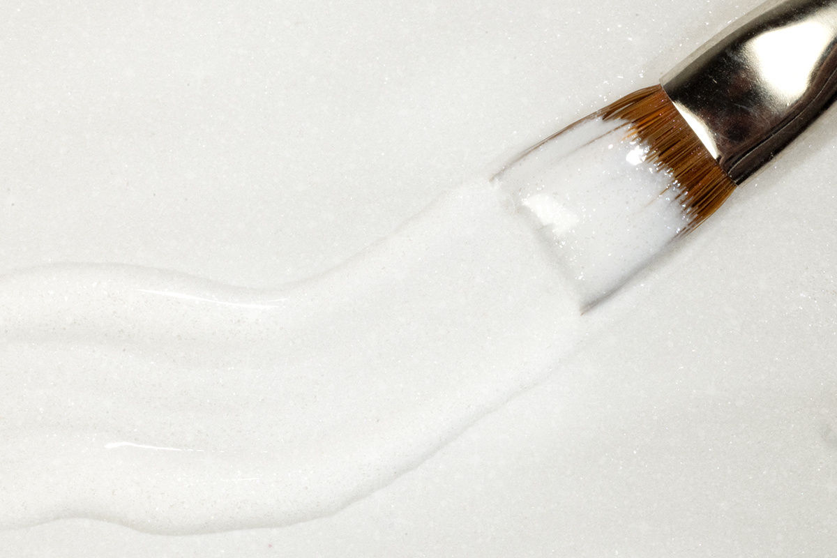 Jolifin Colour Gel French Gel white silver Glimmer 5ml