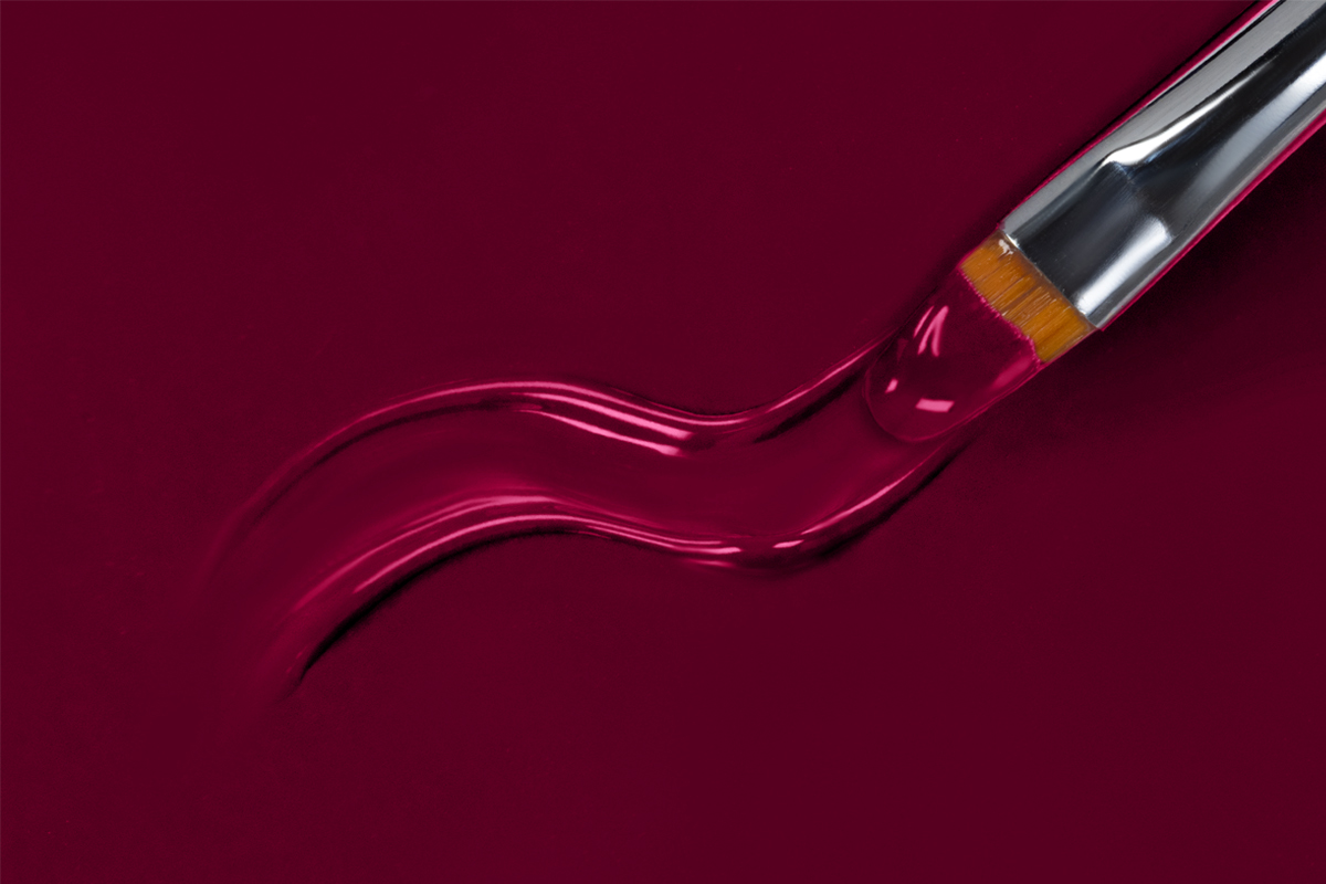 Jolifin LAVENI Farbgel - deep red lips 5ml