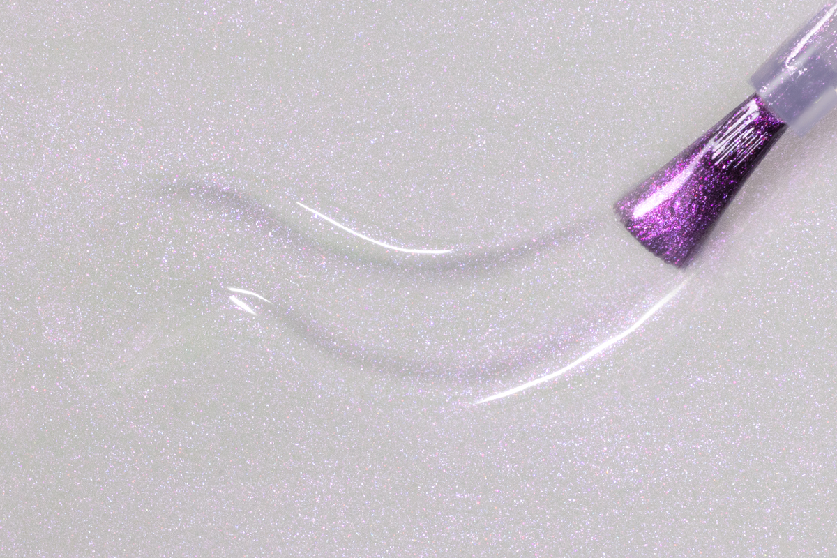 Jolifin LAVENI Shellac - pink aurora pearl 10ml