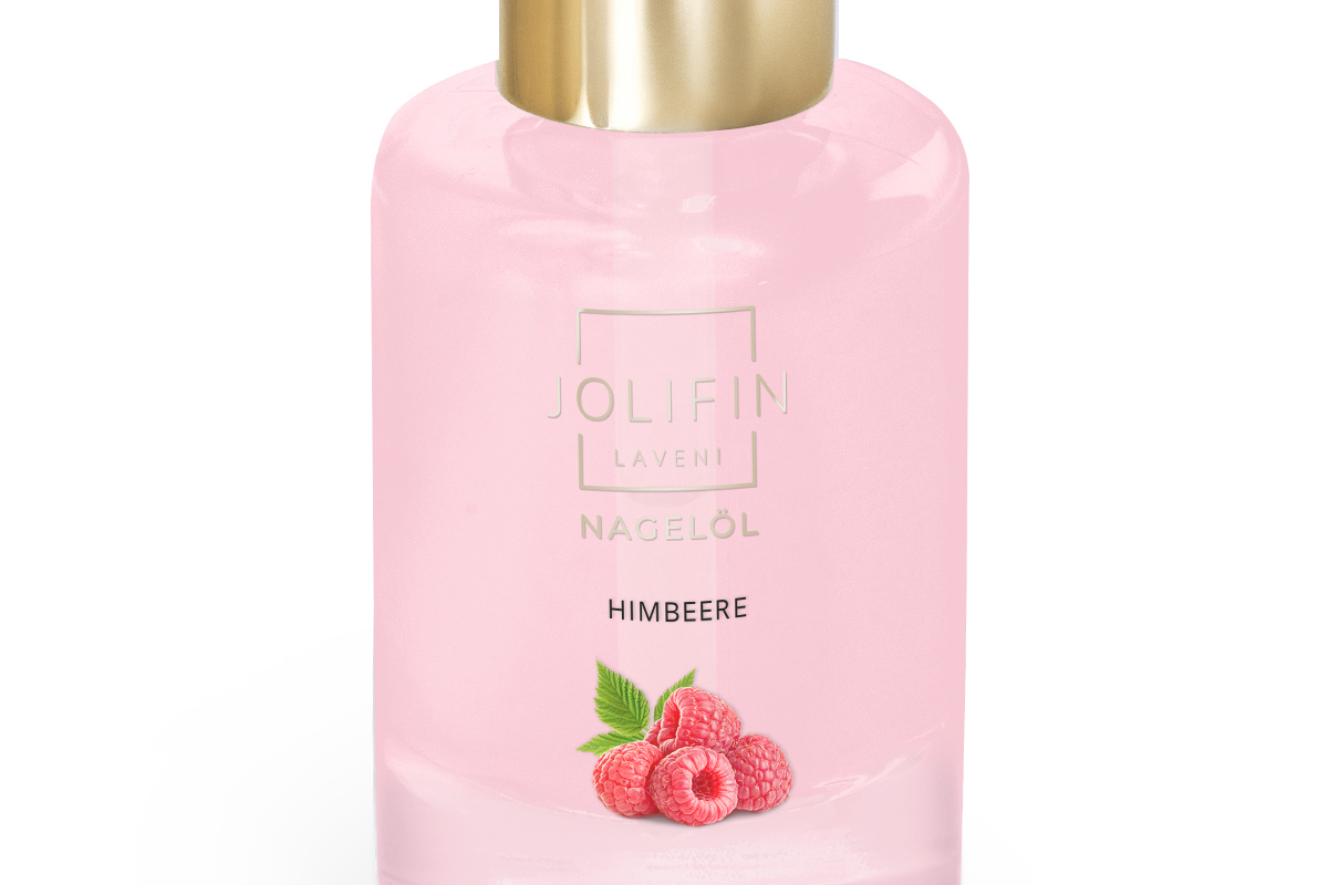 Jolifin LAVENI Nail Oil - Raspberry 10ml
