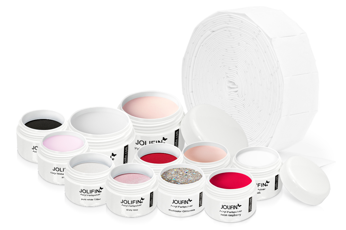 Jolifin Acryl Starter-Set - XXL - Luna Gerät & Fräser