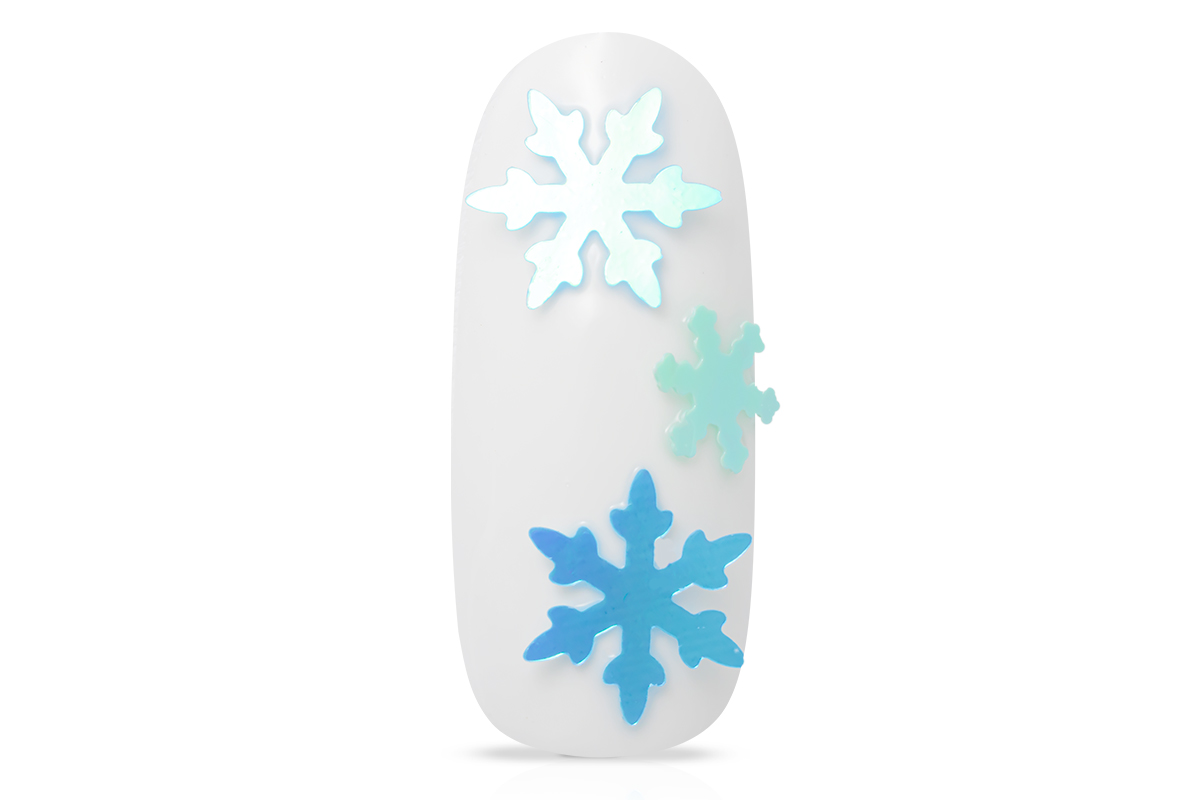 Jolifin Inlay Glitter Display XL - Snowflakes