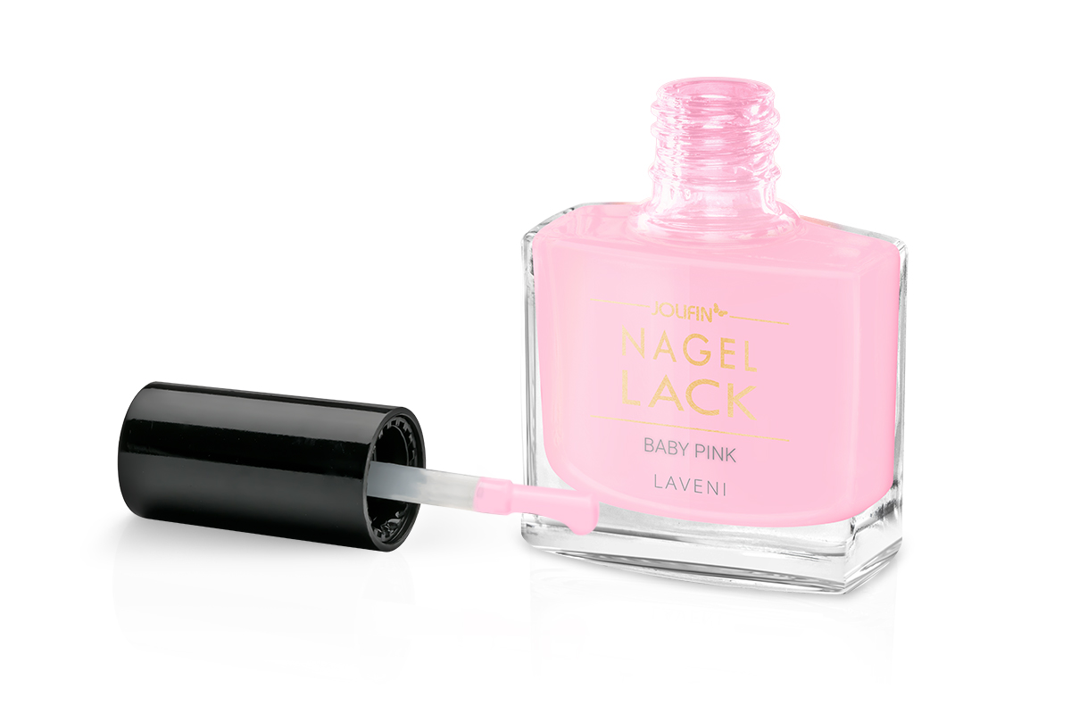 Jolifin LAVENI Nail Polish - baby pink 9ml