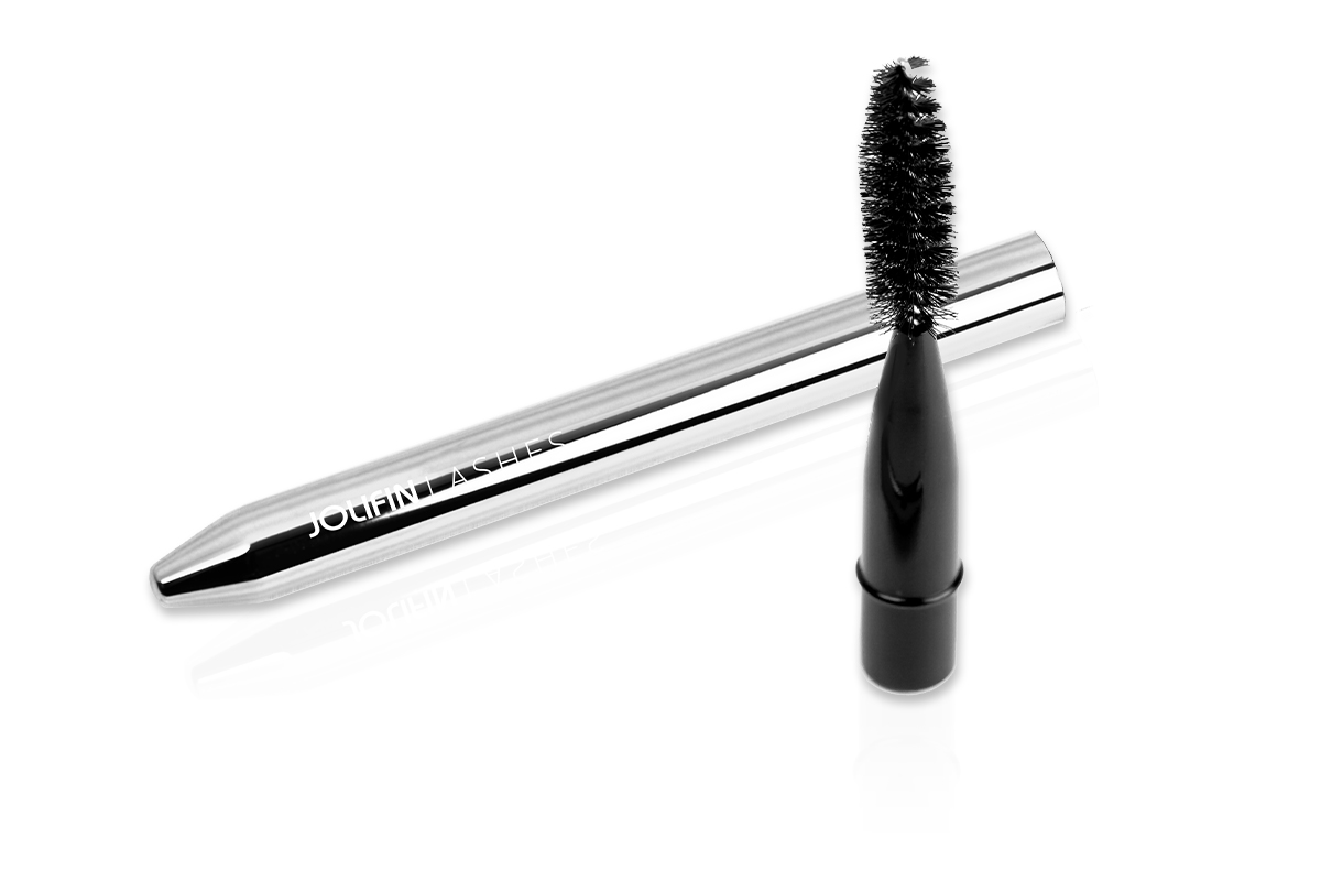 Jolifin Lashes - Premium eyelash brush silver