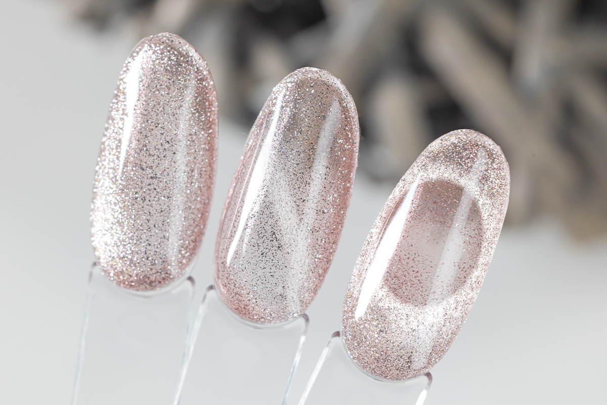 Jolifin LAVENI Shellac - Cat-Eye dark rose super gloss 10ml